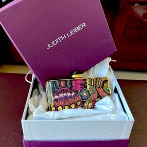 Judith Leiber Swarovski Crystal clutch